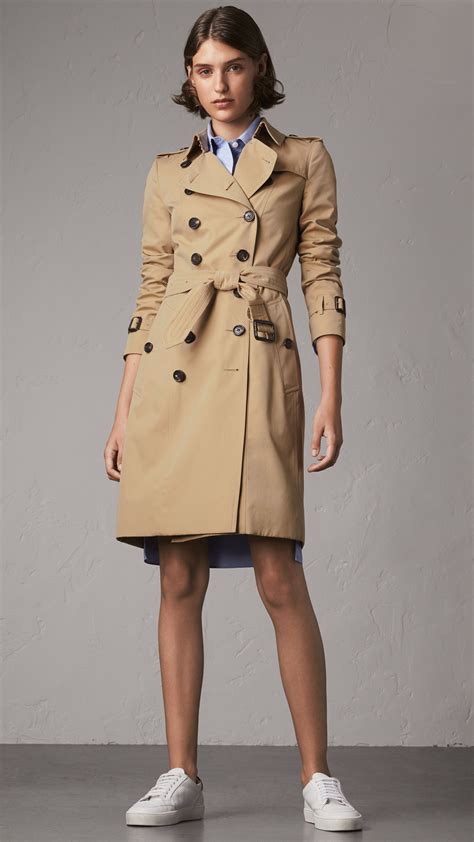 tan work jacket burberry inside print|burberry trench coats length.